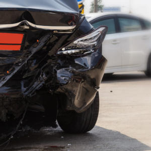 Damaged car