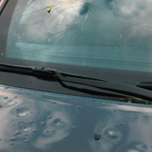 hail damage on car hood